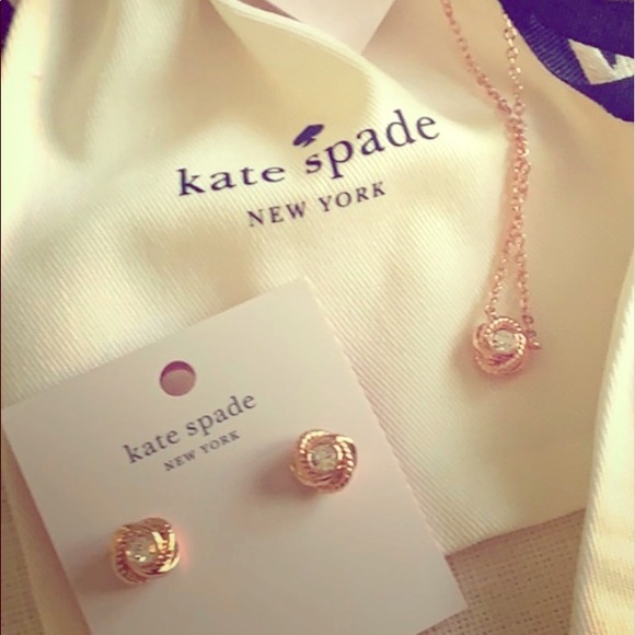 kate spade Jewelry - NWT♠️SET Kate Spade Necklace/Earrings Set